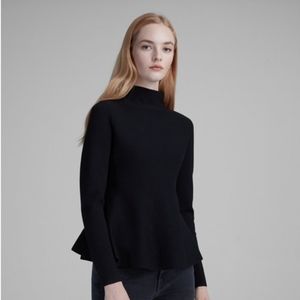 Club Monaco Milano Peplum Sweater Size M